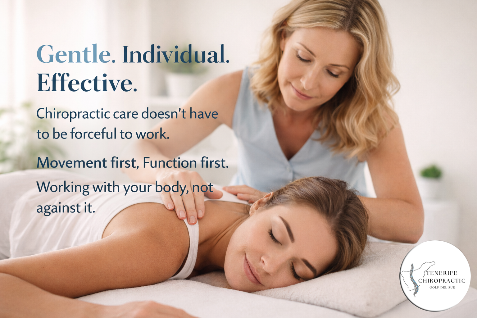 Dr. Heidi performing a movement assessment